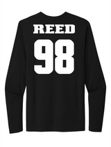 Izaiah Reed #98 Football Stitched Long Sleeve