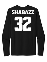 Siddeeq Shabazz #32 Football Stitched Long Sleeve