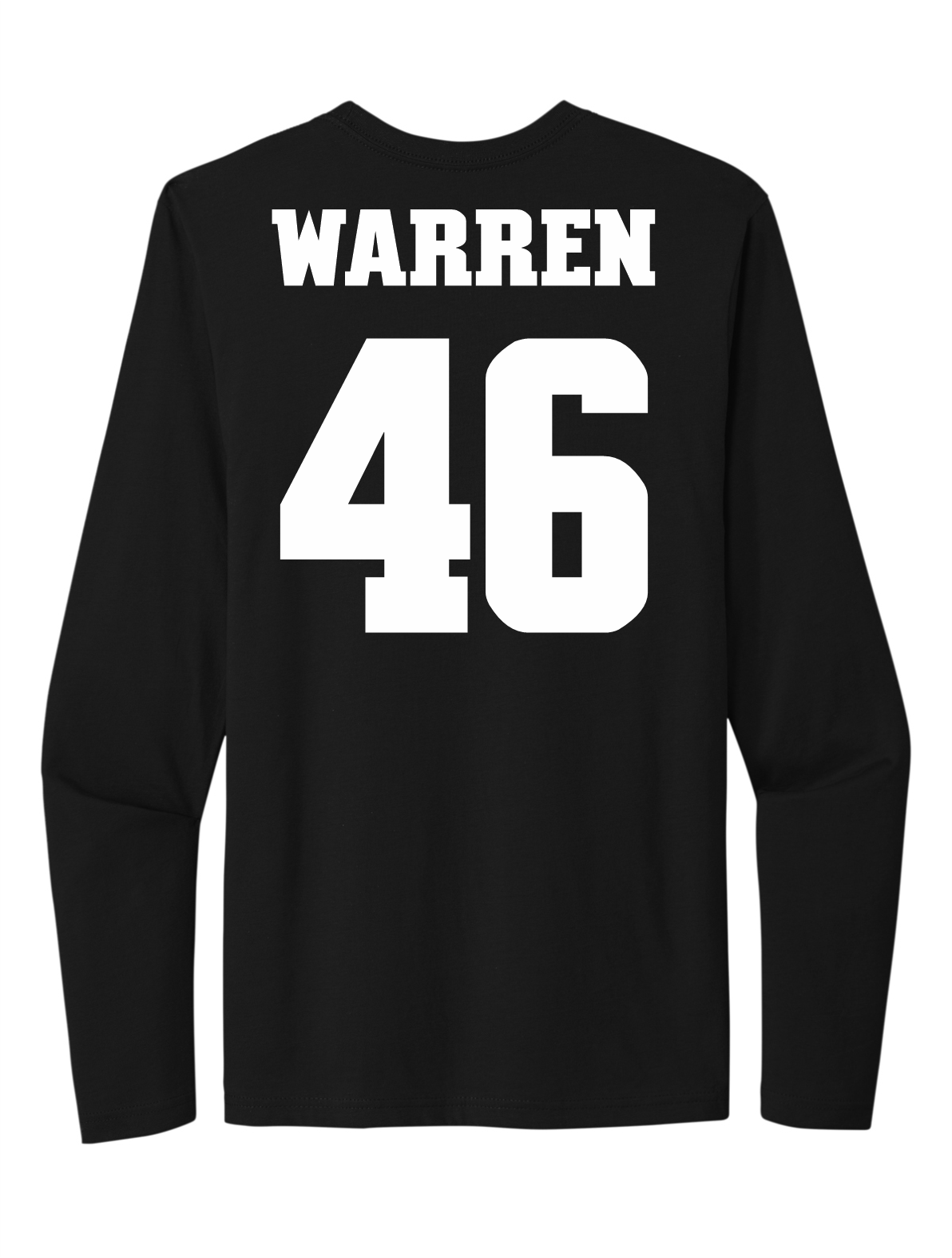 Demetrius Warren Jr. #46 Football Stitched Long Sleeve