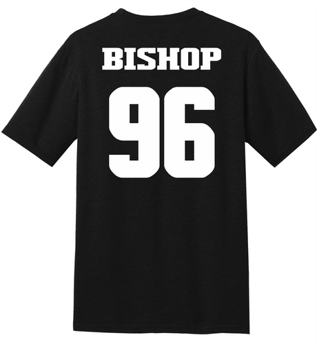 Garrett Bishop #96 Football Stitched Tee