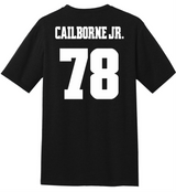 Cedric Claiborne Jr. #78 Football Stitched Tee