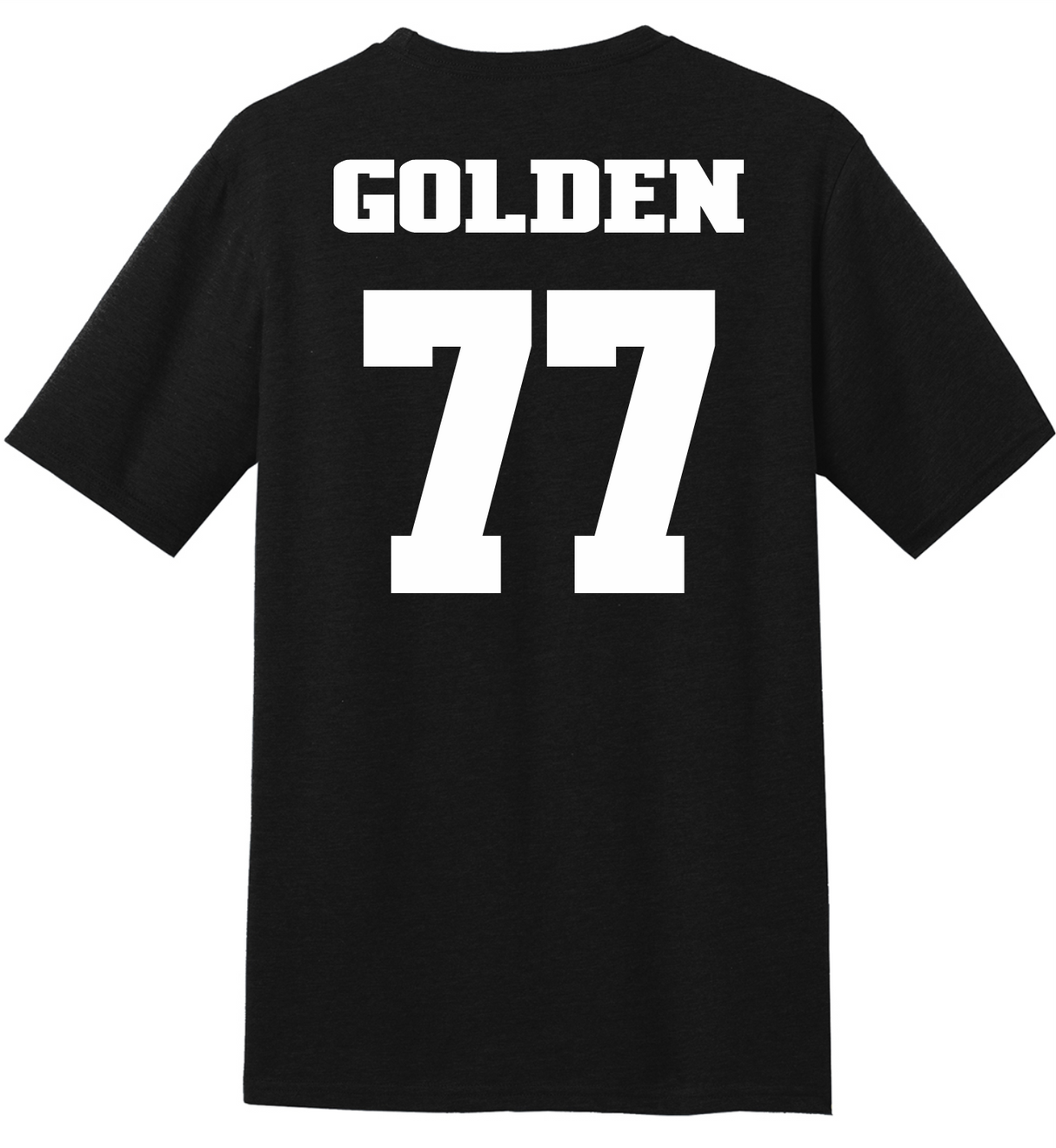 Jacob Golden #77 Football Stitched Tee