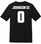 PJ Johnson III #0 Football Stitched Tee