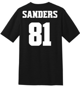 JaDarius Sanders #81 Football Stitched Tee