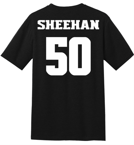 Cooper Sheehan #50 Football Stitched Tee