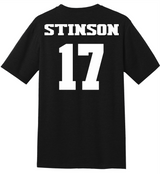 Justin Stinson #17 Football Stitched Tee