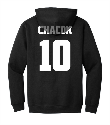 Blakely Edgar #30 Soccer Stitched Hoodie