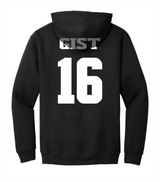 Zoey Gist #16 Soccer Stitched Hoodie