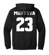 Angeline Montoya #23 Soccer Stitched Hoodie