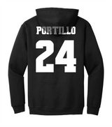 Daniela Portillo #24 Soccer Stitched Hoodie