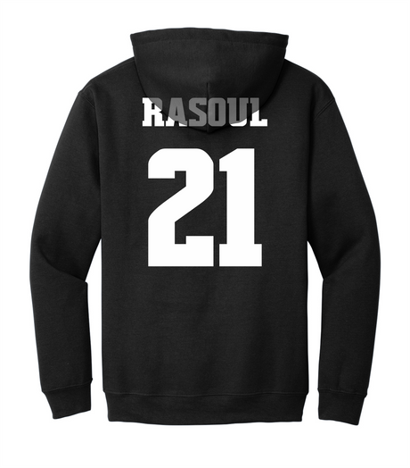 Shila Rasoul #21 Soccer Stitched Hoodie