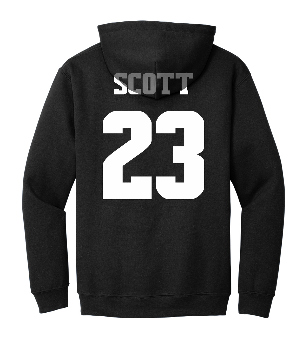 Meredith Scott #23 Soccer Stitched Hoodie