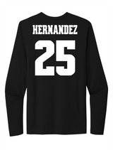 Xitlaly Hernandez #25 Soccer Stitched Long Sleeve