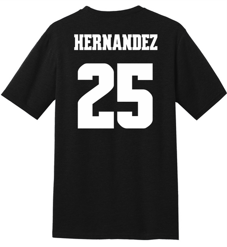 Xitlaly Hernandez #25 Soccer Stitched Tee