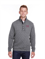 NM STATE Men's Quilted Snap Pullover