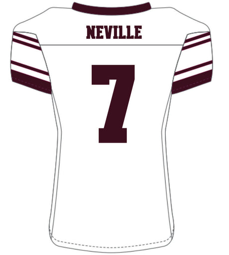 Latrell Neville #7 White Replica Jersey