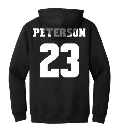 Sylena Peterson #23 Women's Basketball NM State Hoodie