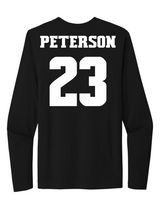 Sylena Peterson #23 Women's Basketball NM State Long Sleeve Tee