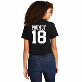 Amari Pouncy #18 NIL Retro Crop Tee