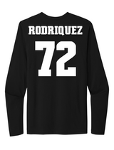 Jai Rodriquez #72 Football Long Sleeve