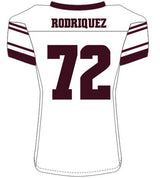 Jai Rodriquez #72 White Replica Jersey