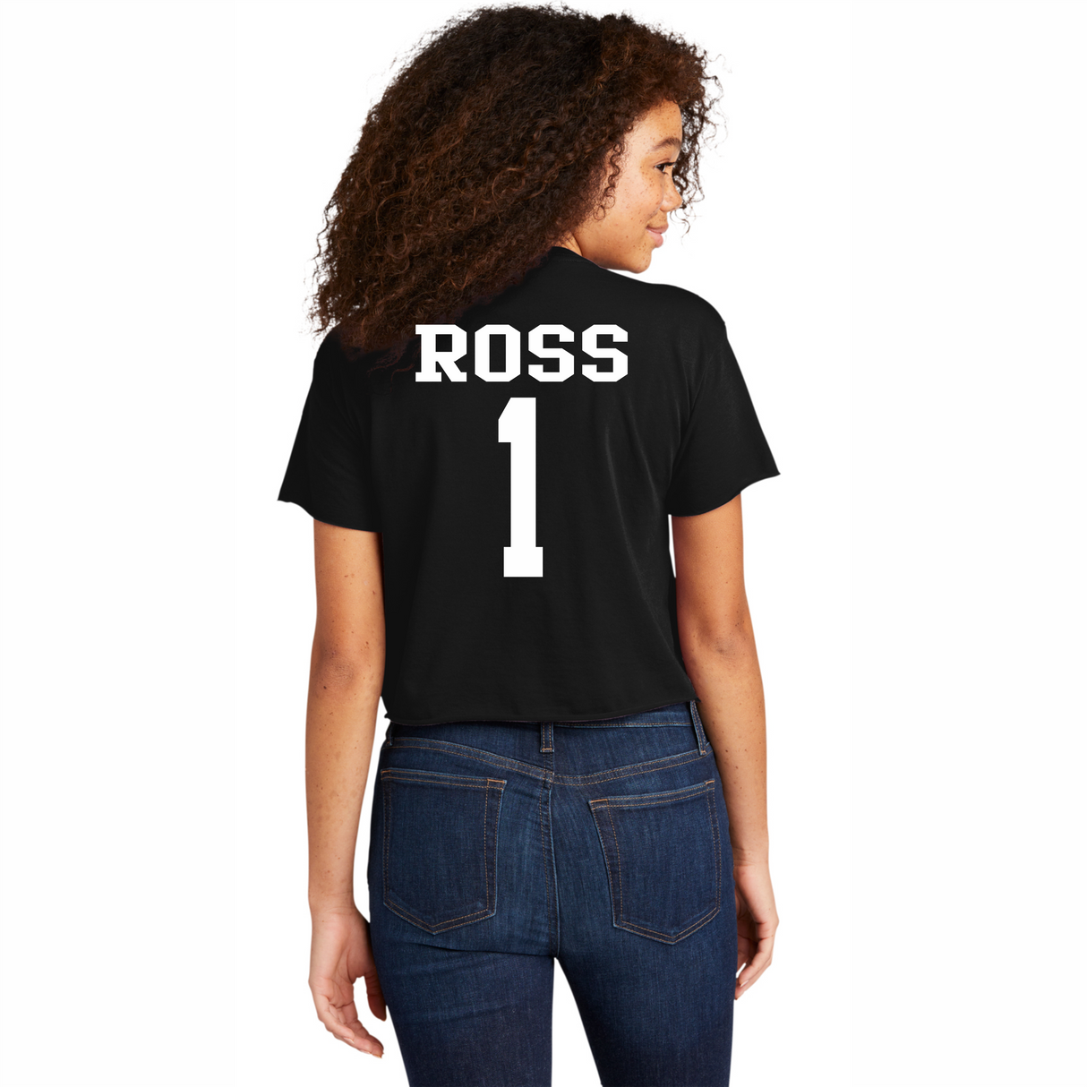 Sadie Ross #1 NIL Retro Crop Tee