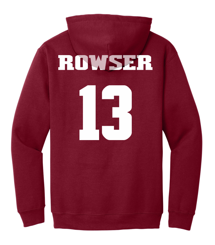 Myles Rowser #13 Football Hoodie