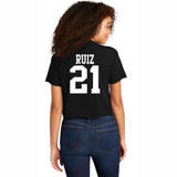 Jordyn Alexis Ruiz #21 NIL Retro Crop Tee
