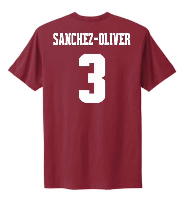 Sianny Sanchez-Oliver #3 Women's Basketball NM State Tee