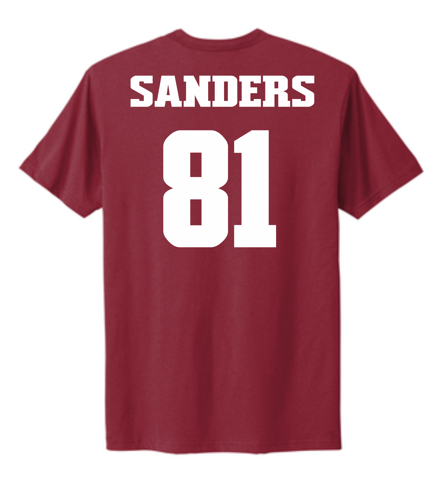 JaDarius Sanders #81 Football NM State Tee