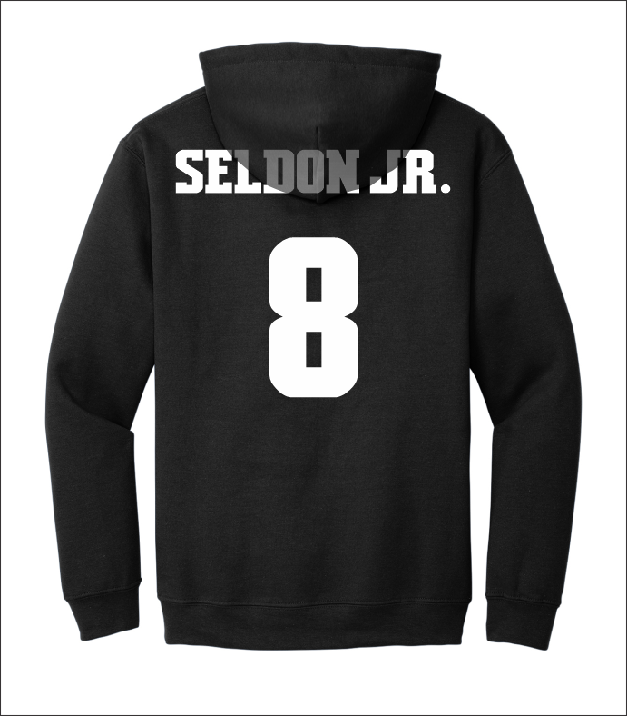Andre Seldon Jr. #8 Football Hoodie