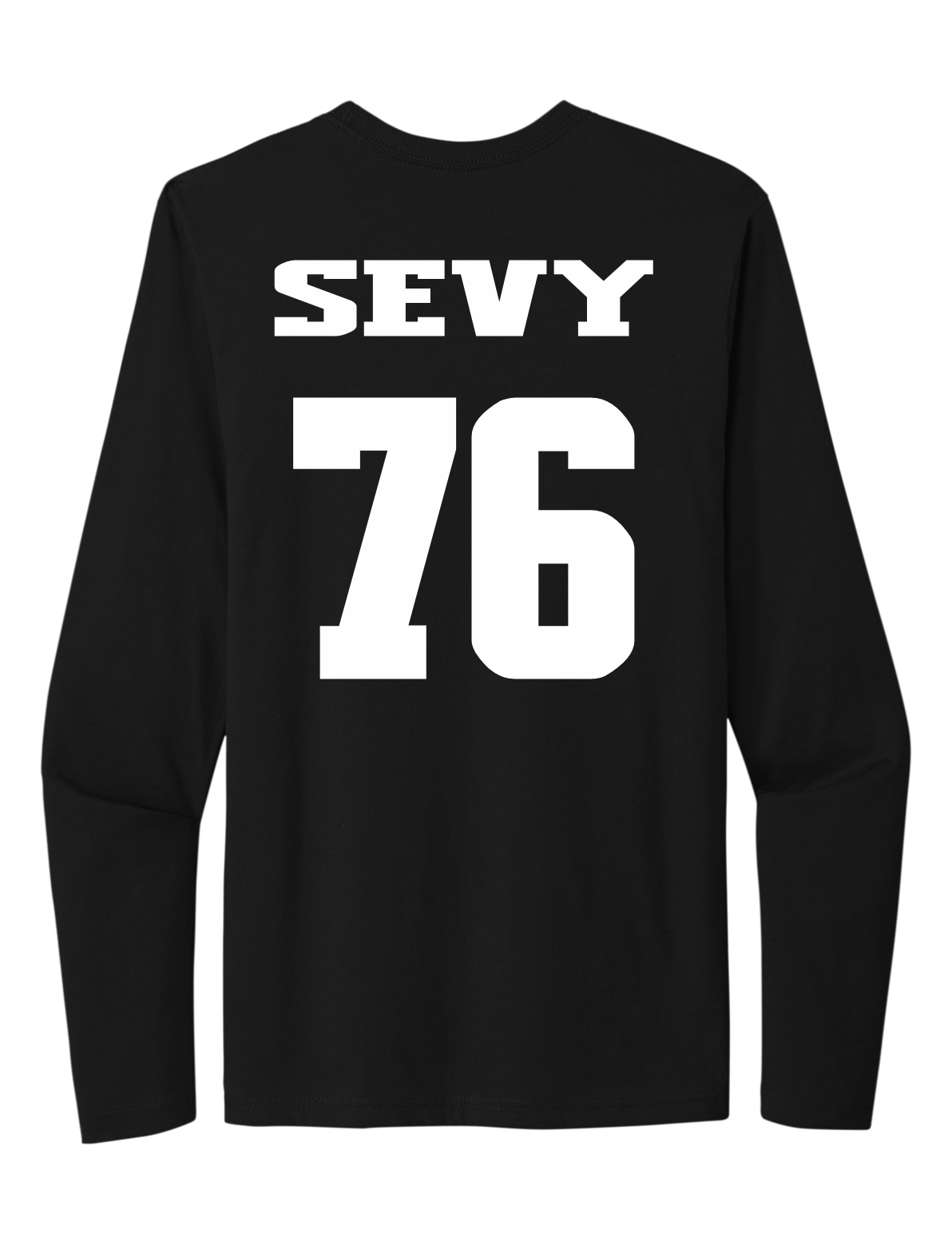 Kai Sevy #76 Football Long Sleeve