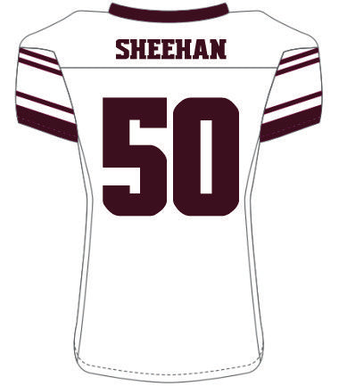 Cooper Sheehan #50 White Replica Jersey