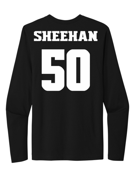 Cooper Sheehan #50 Football Long Sleeve