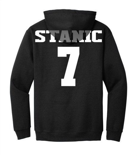 Nikki Stanic #7 Women's Basketball NM State Hoodie
