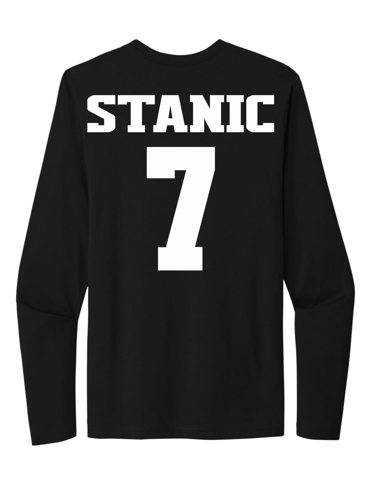 Nikki Stanic #7 Women's Basketball NM State Long Sleeve Tee