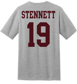 Garrett Stennett #19 Football Tee