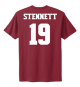 Garrett Stennett #19 Football NM State Tee