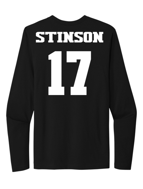 Justin Stinson #17 Football Long Sleeve