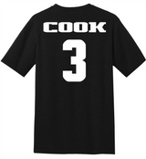 Christian Cook #3 NM State Basketball Stitched Tee