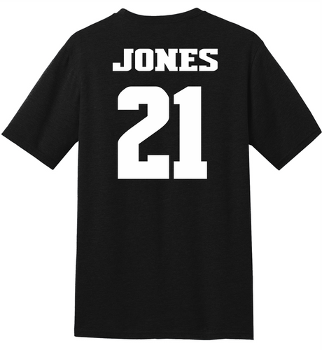 Jemel Jones #21 NM State Basketball Stitched Tee