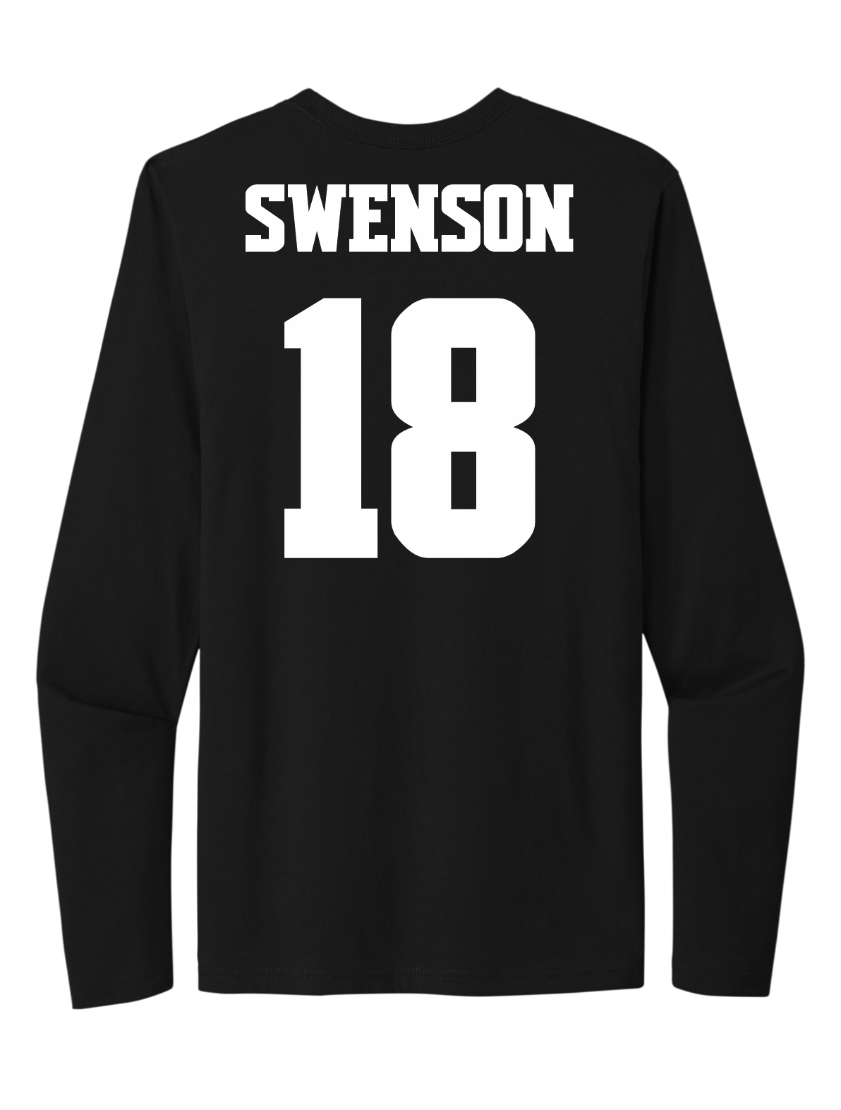 Cade Swenson #18 NM State Long Sleeve Tee