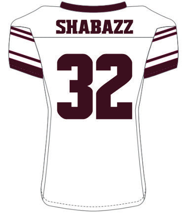 Siddeeq Shabazz #32 White Replica Jersey