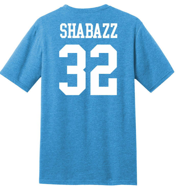 Siddeeq Shabazz #32 Football Tee