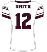 Jordan Smith #12 White Replica Jersey