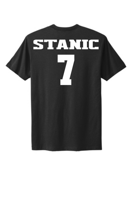 Nikki Stanic #7 Women's Basketball NM State Tee