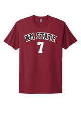 Nikki Stanic #7 Women's Basketball NM State Tee