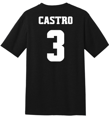 Bella Castro #3 Football Stitched Tee