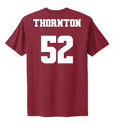 Zyier Thornton #52 Football NM State Tee