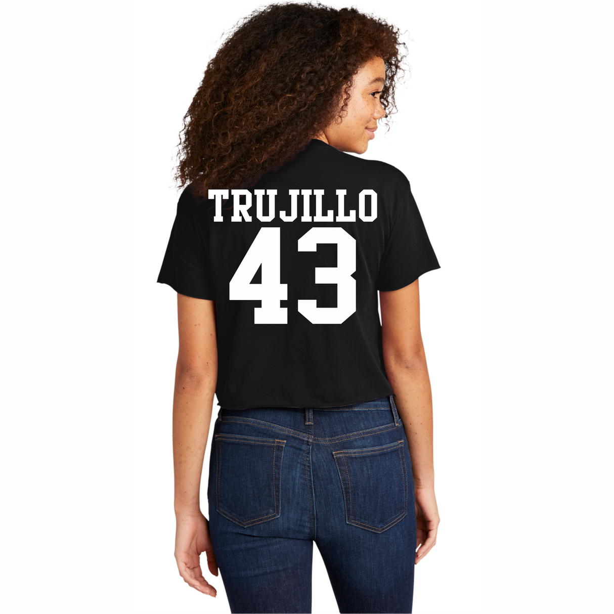 Gene Trujillo #43 NIL Retro Crop Tee